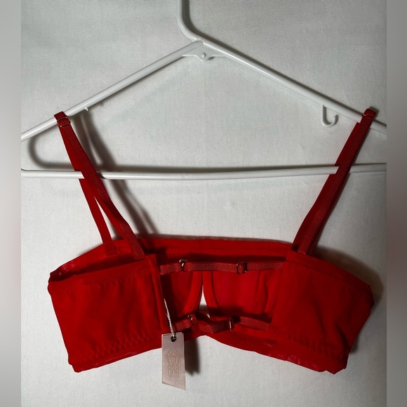 NWT We are HAH Wired Bra Blood Orange Size 30-38B - Picture 5 of 7